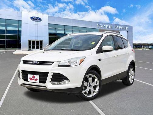 White Platinum 2014 Ford Escape Titanium