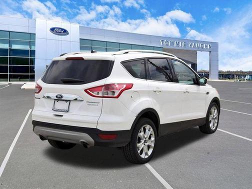 White Platinum 2014 Ford Escape Titanium