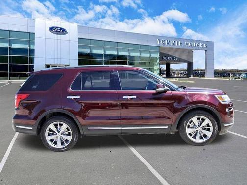 Burgundy 2018 Ford Explorer Limited