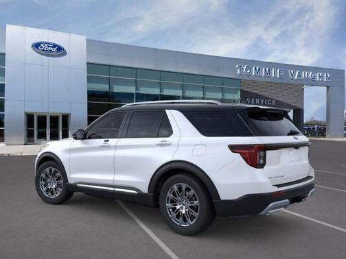 Star White 2026 Ford Explorer Platinum