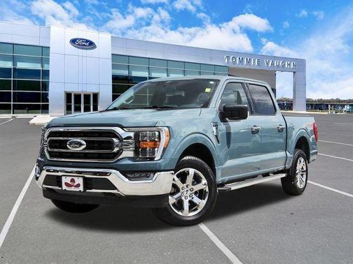 Blue 2023 Ford F-150 XLT