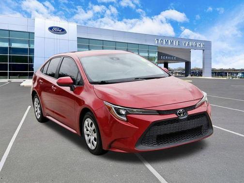 Barcelona Red 2021 Toyota Corolla LE