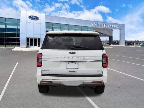 White Metallic 2024 Ford Expedition Max Platinum