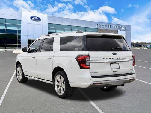 White Metallic 2024 Ford Expedition Max Platinum
