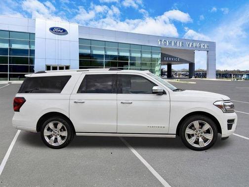 White Metallic 2024 Ford Expedition Max Platinum