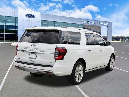 White Metallic 2024 Ford Expedition Max Platinum