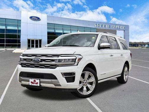 White Metallic 2024 Ford Expedition Max Platinum