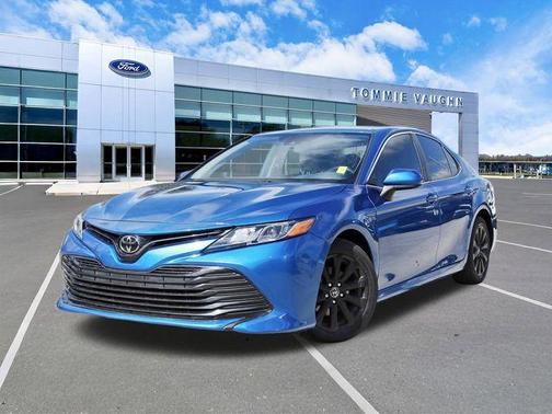 Blue 2020 Toyota Camry LE