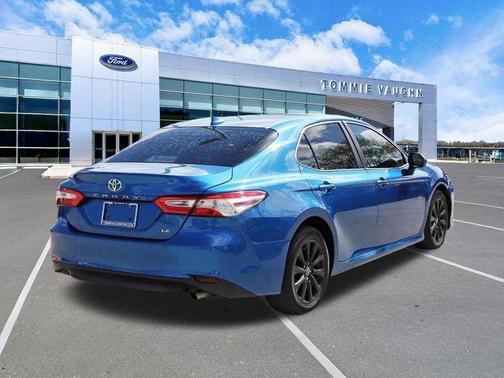 Blue 2020 Toyota Camry LE