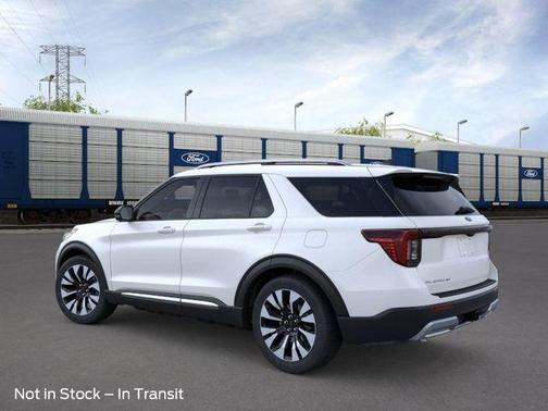 Star White 2026 Ford Explorer Platinum