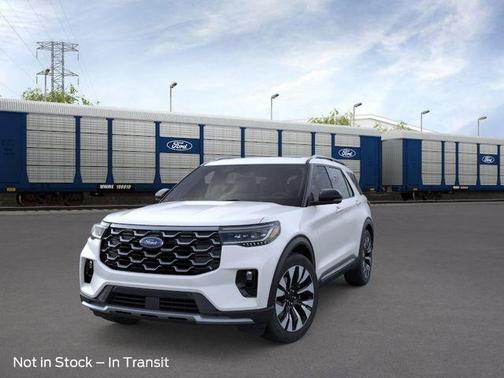 Star White 2026 Ford Explorer Platinum