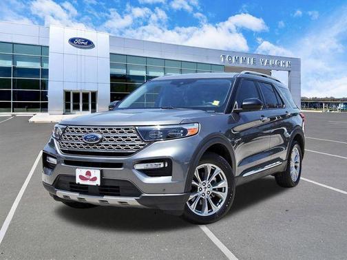 Gray Metallic 2023 Ford Explorer Limited