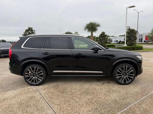Onyx Black Metallic 2026 Volvo XC90 Plus, B6 AWD Gas (mild hybrid), Gasoline, Bright, 7 Seats