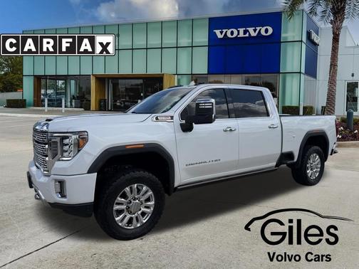 White Frost Tricoat 2021 GMC Sierra 2500 Denali