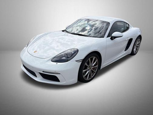 White 2018 Porsche 718 Cayman S