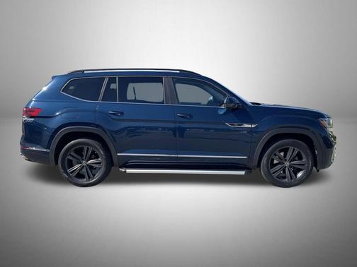 Tourmaline Blue Metallic 2021 Volkswagen Atlas 3.6L SE w/Technology