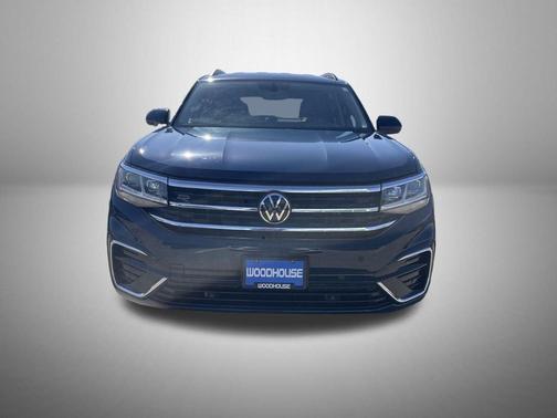 Tourmaline Blue Metallic 2021 Volkswagen Atlas 3.6L SE w/Technology