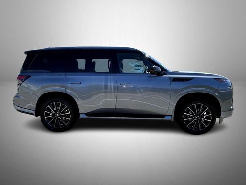 Dynamic Metal/Black Obsidian 2026 INFINITI QX80 AUTOGRAPH AWD