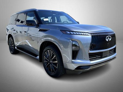 Dynamic Metal/Black Obsidian 2026 INFINITI QX80 AUTOGRAPH AWD
