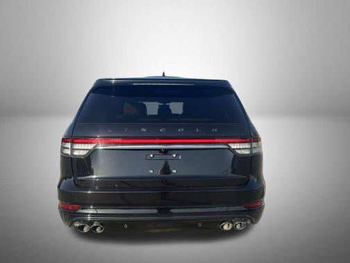Infinite Black Metallic Clearcoat 2024 Lincoln Aviator Black Label AWD