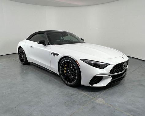 White 2022 Mercedes-Benz AMG SL 63 Base