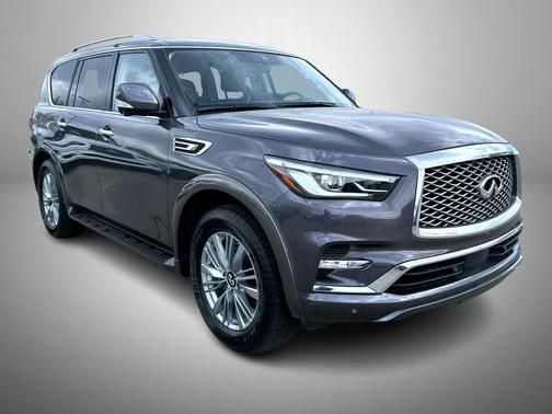 Anthracite Gray 2024 INFINITI QX80 Luxe