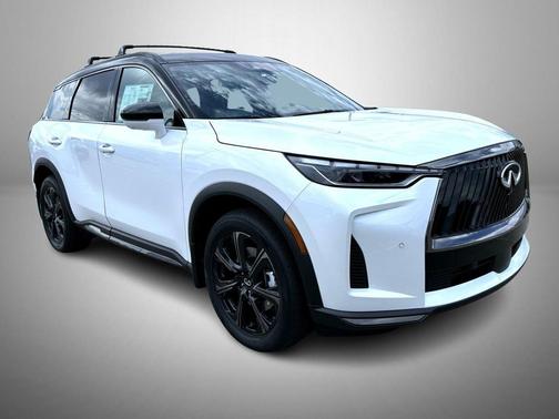 Radiant White/Black Obsidian 2027 INFINITI QX60 AUTOGRAPH