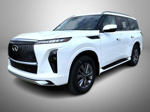 Radiant White 2026 INFINITI QX80 PURE AWD