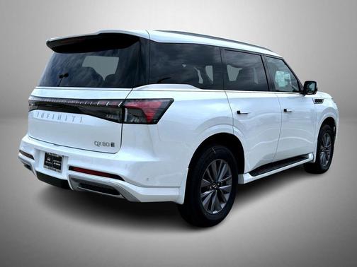 Radiant White 2026 INFINITI QX80 PURE AWD
