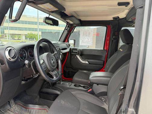 Firecracker Red Clear Coat 2015 Jeep Wrangler Sahara