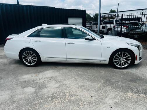 White 2017 Cadillac CT6 2.0L Turbo Luxury