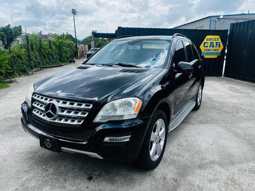 Black 2011 Mercedes-Benz M-Class ML 350