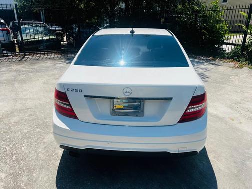 White 2012 Mercedes-Benz C-Class C 250