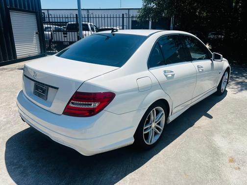 White 2012 Mercedes-Benz C-Class C 250