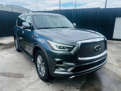 Gray 2018 INFINITI QX80 Base