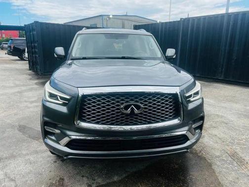Gray 2018 INFINITI QX80 Base