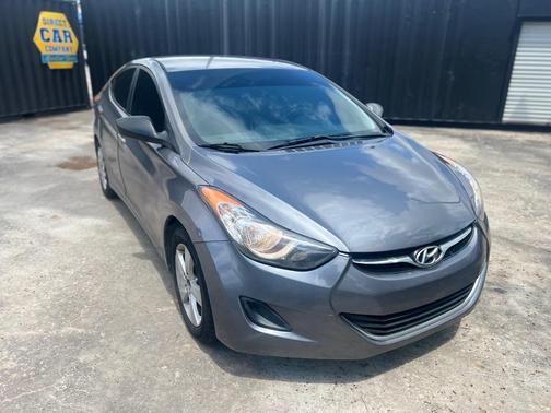 Harbor Gray Metallic 2012 Hyundai ELANTRA GLS
