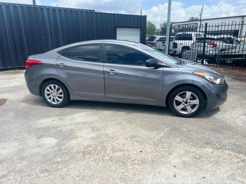 Harbor Gray Metallic 2012 Hyundai ELANTRA GLS