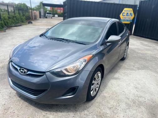 Harbor Gray Metallic 2012 Hyundai ELANTRA GLS