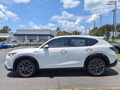 Platinum White Pearl 2025 Acura ADX A-Spec