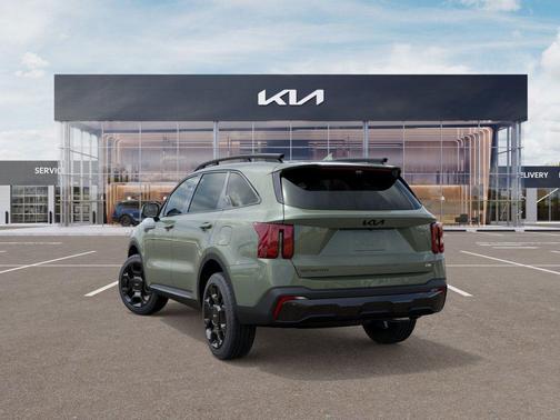 Jungle Green 2026 Kia Sorento SX