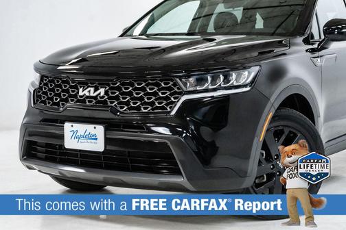 Ebony Black 2022 Kia Sorento S