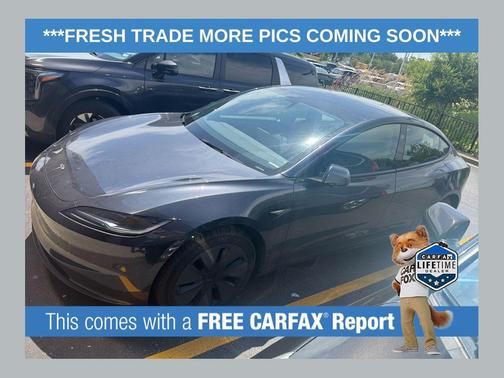 Stealth Gray 2025 Tesla Model 3 Long Range