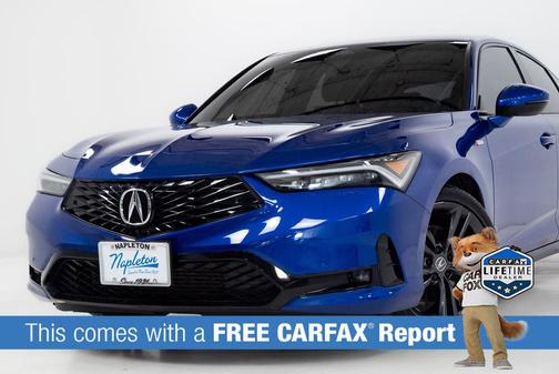 Apex Blue Pearl 2023 Acura Integra A-Spec Tech Package