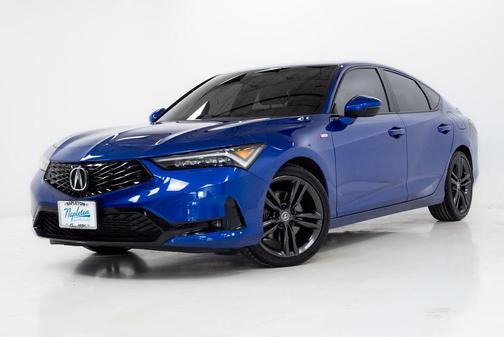 Apex Blue Pearl 2023 Acura Integra A-Spec Tech Package