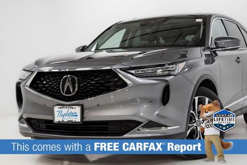 Liquid Carbon Metallic 2023 Acura MDX Technology