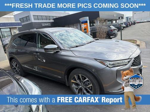 Liquid Carbon Metallic 2023 Acura MDX Technology