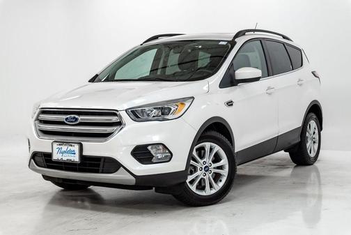 White Platinum Metallic Tri-Coat 2018 Ford Escape SEL