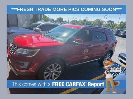 Ruby Red Metallic Tinted Clearcoat 2016 Ford Explorer Limited