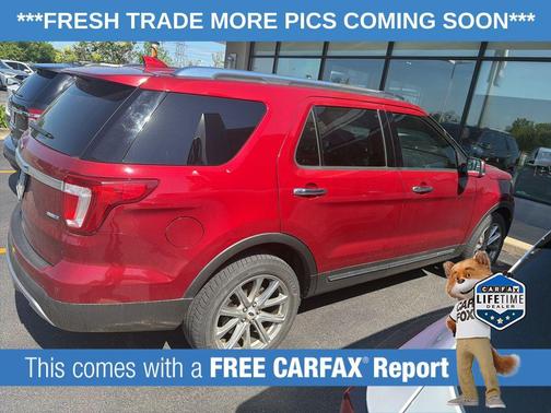 Ruby Red Metallic Tinted Clearcoat 2016 Ford Explorer Limited